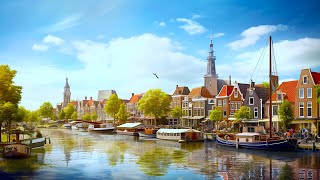 Hoorn a magical Dutch town with a rich history 🇳🇱 Netherlands 4K [upl. by Cirilo112]