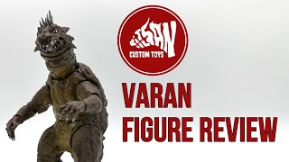 Ricsan Custom Toys Varan Figure Review Godzilla Review [upl. by Walther126]