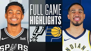 SPURS at PACERS  FULL GAME HIGHLIGHTS  November 6 2023 [upl. by Ikeda778]