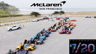 Celebrate 720 McLaren San Francisco Drive Event [upl. by Nodnrb]