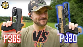 Sig Sauer P320 vs P365 Macro [upl. by Tamara704]