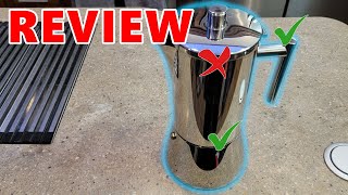 Easyworkz Diego Stovetop Espresso Maker Review [upl. by Lehcear]