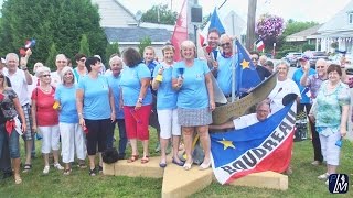 Levée du drapeau  Ouverture du Festival acadien de la NouvelleAcadie 2016 [upl. by Atterol534]