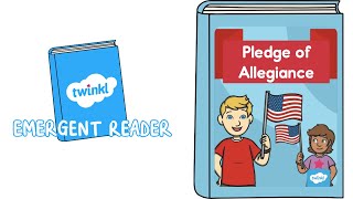 Pledge of Allegiance eBook  Emergent Readers  ReadAloud Story for Kids  Twinkl USA [upl. by Steere]