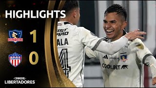 COLOCOLO vs JUNIOR FC  HIGHLIGHTS  CONMEBOL LIBERTADORES 2024 [upl. by Adlei]