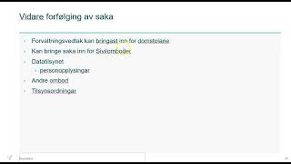 Innføring i forvaltningsrett for helse og sosialarbeidere  video 24 [upl. by Inahpit861]