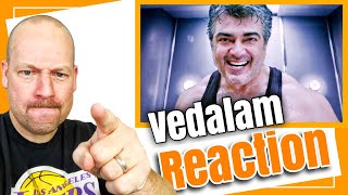 Vedalam Theri  Fight Scene  REACTION  Ajith Kumar [upl. by Philbrook]