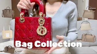 【バッグ紹介】お気に入りのハイブランドバッグ紹介👜💕容量使い勝手重さなど低身長さんにもオススメ◎ [upl. by Gnuhp953]