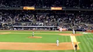 Derek Jeter hits infield single 91814 [upl. by Eniamahs]