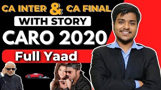 CARO 2020  CA Inter  CA Final  Full Lecture  Nov 2024  CA Chirag Garg [upl. by Ramas]