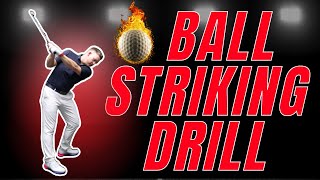 COMPRESS THE BALL FOR MAXIMUM DISTANCE  BALL STRIKING DRILL [upl. by Esor]