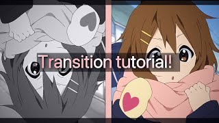 Cute transition tutorial in Alight motion ★❁ FREE 💕 [upl. by Latsirc]