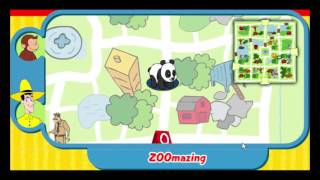 CURIOUS GEORGE Zoomazing Cartoon Animation PBS Kids Game Play For Kids [upl. by Nallij]