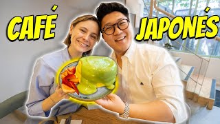 VISITANDO UN CAFÉ JAPONÉS con MI ESPOSA [upl. by Nohsram]