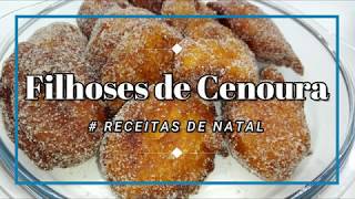 Como fazer Filhoses de Cenoura  Receitas da Li  Por Liliana Santos 25 [upl. by Htenywg]