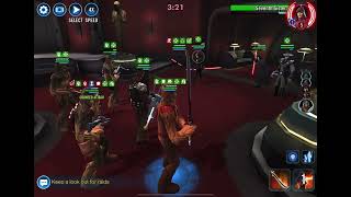 SWGOH Squad Arena Wookiee vs Inquisitorious [upl. by Milde]