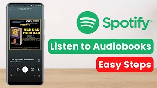 How to Listen to Audiobooks on Spotify [upl. by Sillek874]