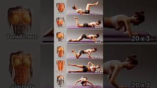 Full Body Workout at Home weightloss workout fitness fullbodyworkout [upl. by Atila]