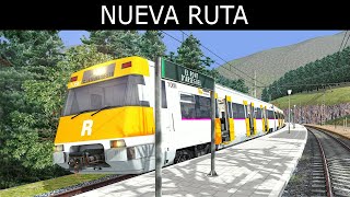 Nueva ruta ESPAÑOLA en TRAIN SIMULATOR Eix del Segre ¡Espectacular [upl. by Keegan]