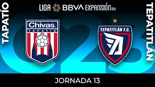 ¡Escalan al 4° Puesto  Resumen  Tapatío vs Tepatitlán  Jornada 13  Clausura2023 [upl. by Nylirahs]