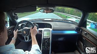 Porsche 918 Spyder  Driving Impressions and Emode [upl. by Margy772]