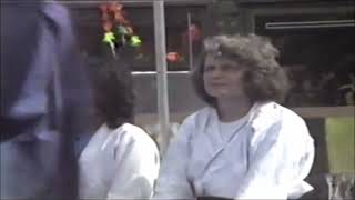 LITTLE TOKYO LA CAL AIKIDO ACADEMY DEMO Nage Mariye Takahashi Uke Robin Mitsui circa 1985 [upl. by Notlit]