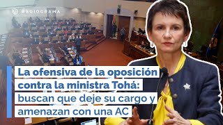 La ofensiva de la oposición contra Tohá buscan que deje su cargo y amenazan con AC [upl. by Mieka]