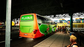 Fernbus Simulator  Real Ops Flixbus Route from Brno to München [upl. by Cy121]