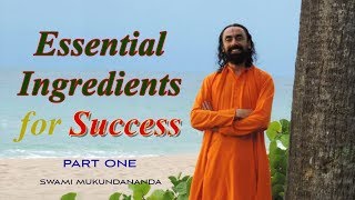 Essential Ingredients for Success Part 1  Patanjali Yoga Sutras Part 19  Swami Mukundananda [upl. by Lrac]