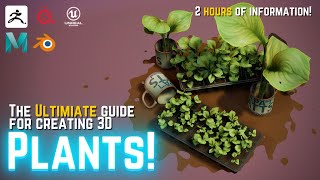 The ULTIMATE Guide for Creating Grass and Vegetation For Video Games 🌱 [upl. by Sacul]