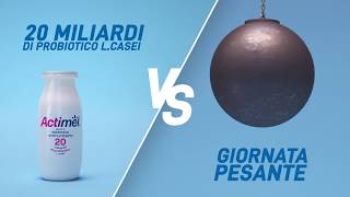 Actimel VS Giornata pesante [upl. by Atinet]