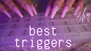 ASMR Best Triggers For Sleep Compilation No Talking Tapping amp Scratching [upl. by Keon]