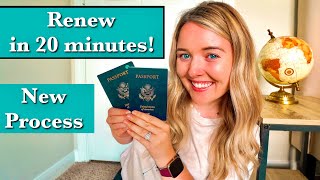 Renew Your Passport ONLINE  How to Renew Your US Passport in 2022  NEW Passport Renewal Process [upl. by Eimrej]