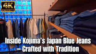 Explore Japan Blue Jeans in Kojima – Authentic Japanese Denim Craftsmanship and Tradition in Okayama [upl. by Niahs]