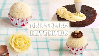 COMO FAZER BRIGADEIRO DE LEITE NINHO  PARA ENROLAR E PONTO DE BICO  Tiago Mauro [upl. by Inge844]