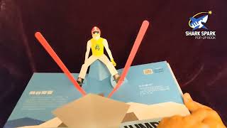 popup book Winter Sports [upl. by Perri]