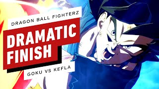 Dragon Ball FighterZ Goku Taps Into Ultra Instinct vs Kefla  Dramatic Finish [upl. by Eahsan]