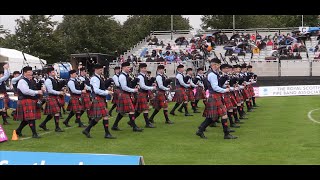 Field Marshal Montgomery Pipe Band  2014 World Champions [upl. by Ahcsap]