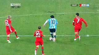 Lionel Messi vs Portugal Friendly 201011 English Commentary HD 720p60 [upl. by Elocal]