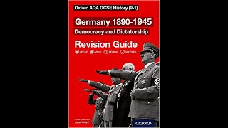 AQA GCSE Germany 18901945 Topic 2 recap video  IMPORTANT CONTENT RECAP FOR PAPER 2 ASSESSMENT [upl. by Esahc]