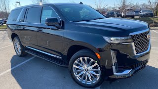 2022 Cadillac Escalade ESV Premium Luxury POV Test Drive amp Review SUPERCRUISE DEMO [upl. by Nylhsa756]