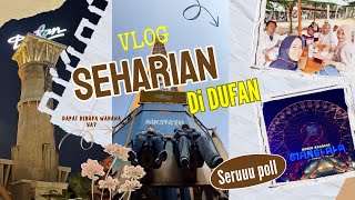 VLOG SEHARIAN DI DUFAN  Nurochmah 28 [upl. by Goodhen7]