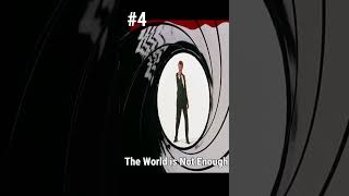 Top 5 James Bond Gunbarrel Themes [upl. by Dnaltruoc]