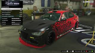 Lampadati Komoda Customization  Customisation amp Test Drive Video  Grand Theft Auto V  GTA Online [upl. by Ebanreb]