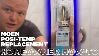 Replace Moen PosiTemp Cartridge [upl. by Leisha]