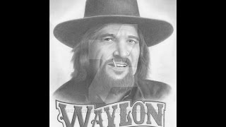 Waylon Jennings  Luckenbach Texas Lyrics on screen [upl. by Enirol638]