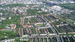 Wohngebiet quotHufeisen Siedlungquot im Ortsteil Britz im Bezirk Neukölln in Berlin [upl. by Simons]