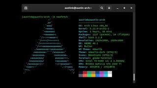 What is NEOFETCH  Preinstalled on Arch Linux [upl. by Claiborn]