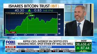 XRP ETF comes in 2025  Ripple CEO on Fox Business [upl. by Sibilla]