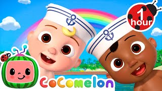 The Sailor Went to Sea  KARAOKE  BEST OF COCOMELON  Sing Along With Me  Kids Songs [upl. by Eleinad196]